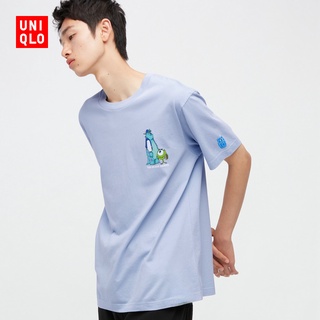 Uniqlo UT เสื้อยืดแขนสั้น พิมพ์ลายแอนิเมชั่น Pixar สําหรับผู้ชาย และผู้หญิง 451865