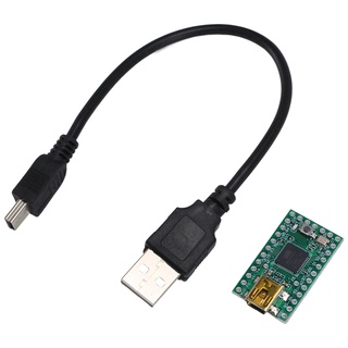 Teensy บอร์ดทดลองขยาย USB AVR ATMEGA32U4 2.0 พร้อมสายเคเบิลข้อมูล สําหรับ Arduino