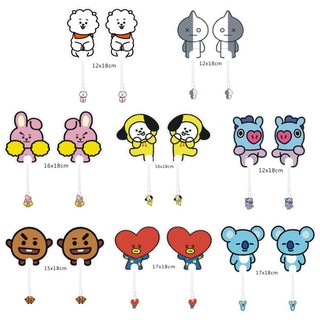 Bestprice 1920 Kpop Bts Bt 21 พัดลมมือถือขนาดมินิลายการ์ตูนแฟน