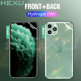 ฟิล์มกันรอยหน้าจอ hexu Hydrogel สำหรับ iPhone 11 pro Max 11 Pro