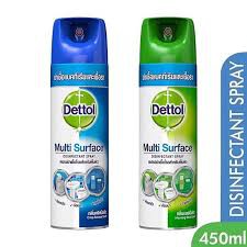 Dettol Multi Surface สเปรย์เดทตอล (Dettol) สเปรย์ฆ่าเชื้อ ฉีดพ่นในอากาศ เพื่อฆ่าเชื้อ แบคทีเรีย 99.9