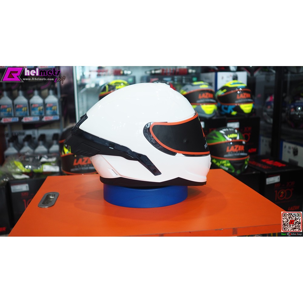☑️หมวกกันน็อค LAZER RAFALE-S - สีพื้น White