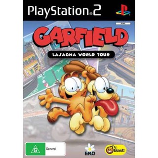 แผ่นเกมส์ Ps2 Garfield - Lasagna World Tour