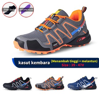 【พร้อมส่ง 39-47 】รองเท้าเดินป่าลําลอง พลัสไซซ์ 39-47 speed cross3 สําหรับผู้ชาย