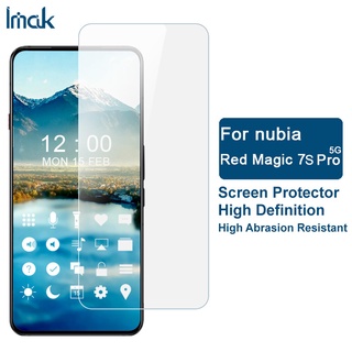 ของแท้ ฟิล์มกันรอยหน้าจอนาโน แบบนิ่ม บางพิเศษ กันระเบิด สําหรับ Imak ZTE Nubia Red Magic 7S Pro 5G Nubia Red Magic7S