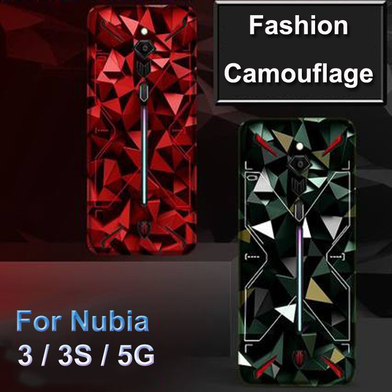 สําหรับ ZTE Nubia Red magic 5G กรณี redmagic 5G NX659J Ultra บางซิลิโคนนุ่มปกหลังสําหรับ ZTE Nubia Red magic 3 3s NX629J Protector กรณี
