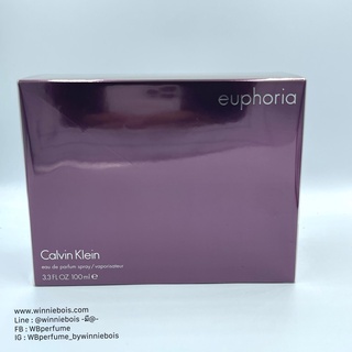 น้ำหอมแท้100% CK Calvin Klein Euphoria For Women EDP 100 ml