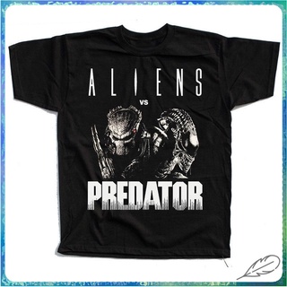 ขายดี ผ้าฝ้าย ลายเอเลี่ยน สไตล์คลาสสิก เสื้อยืด พิมพ์ลายโปสเตอร์ภาพยนตร์ Predator V1 POI32SDF35725 สําหรับผู้ชาย