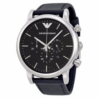 Emporio Armani Classic Chronograph Black Dial Mens Watch AR1828