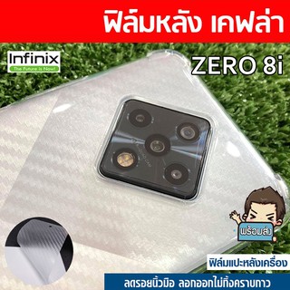 ฟิล์มหลังกันรอย (คละลาย)  สำหรับ  Infinix Zero 8i