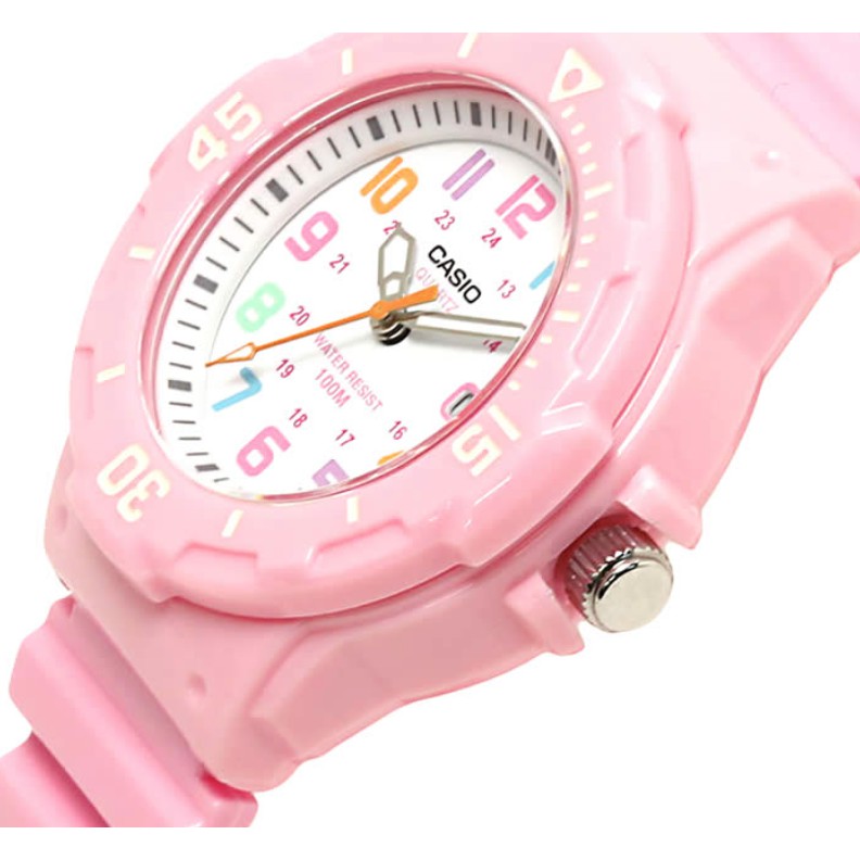 ของแท้ CASIO นาฬิกาคาสิโอ ผู้หญิง เด็กผู้หญิง กันน้ำ100m รุ่น LRW-200H / Atime นาฬิกาข้อมือ LRW200H ของแท้ ประกัน1ปี