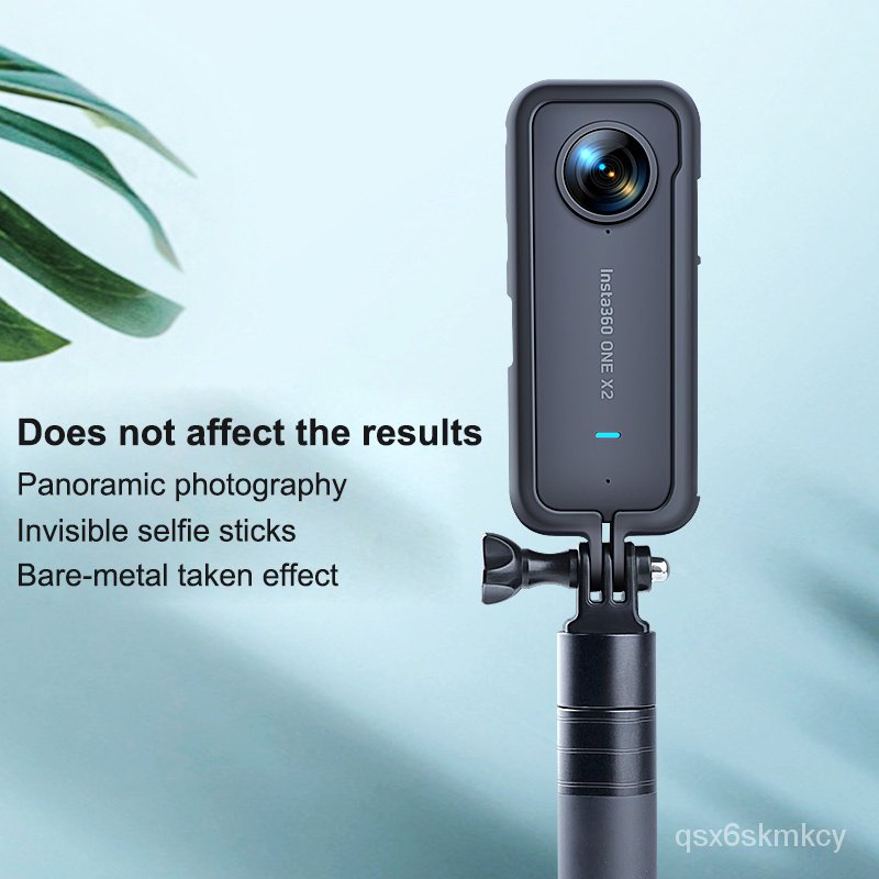 QTei insta360 one X2 Camera Protection Frame Rabbit Cage Plastic ...
