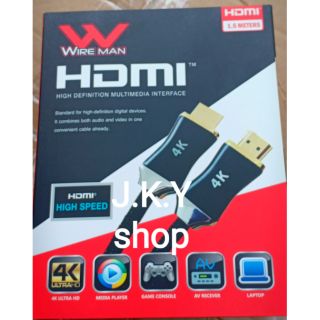 สาย HDMI WIREMAN 4K 1.5m