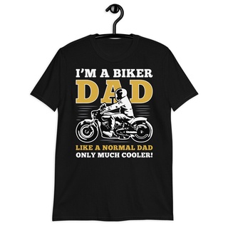 [S-5XL]เสื้อยืดลําลอง พิมพ์ลาย Biker DAD QUOTE AND SAYING เข้ากับทุกการแต่งกาย สําหรับผู้ชาย 166004