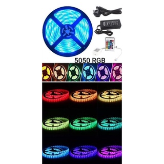 LED ริบบิ้น 5050 Strip Light RGB รีโมท16สี