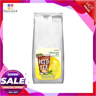 บอนที ชาผง กลิ่นเลมอน 1000 กรัมชาและผงชงดื่มสมุนไพรBontea Powder Mixed Instant Lemon Tea 1000g