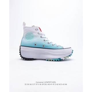 Converse Chuck Run Star Hike รองเท้าผ้าใบลําลองแฟชั่น ผ้าใบ ข้อสูง เหมาะกับการวิ่ง -1405