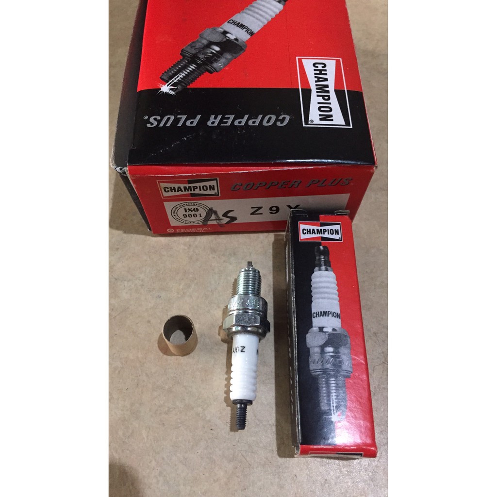 CHAMPION RACING Z9Y C7HSA SHORT HEAD SPARK PLUG PNP YMH HND SZK SUPRA X FIT ใหม่ GRAND UNIVERSAL WIN