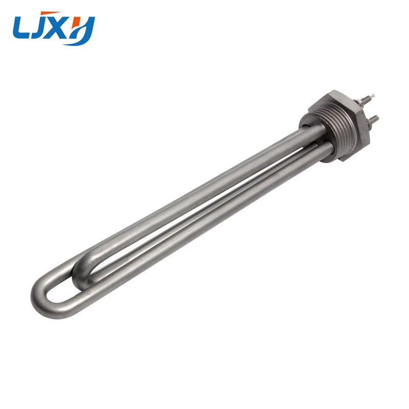 LJXH Solar Water Heater Element Tubular Heater Element 1inch NPT/BSP Electric Heating Element DC 12V