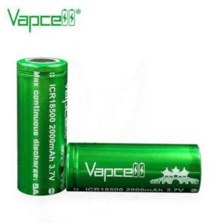 ถ่านชาร์จ Vapcell 18500 2000mAh ของแท้ 2 ก้อน