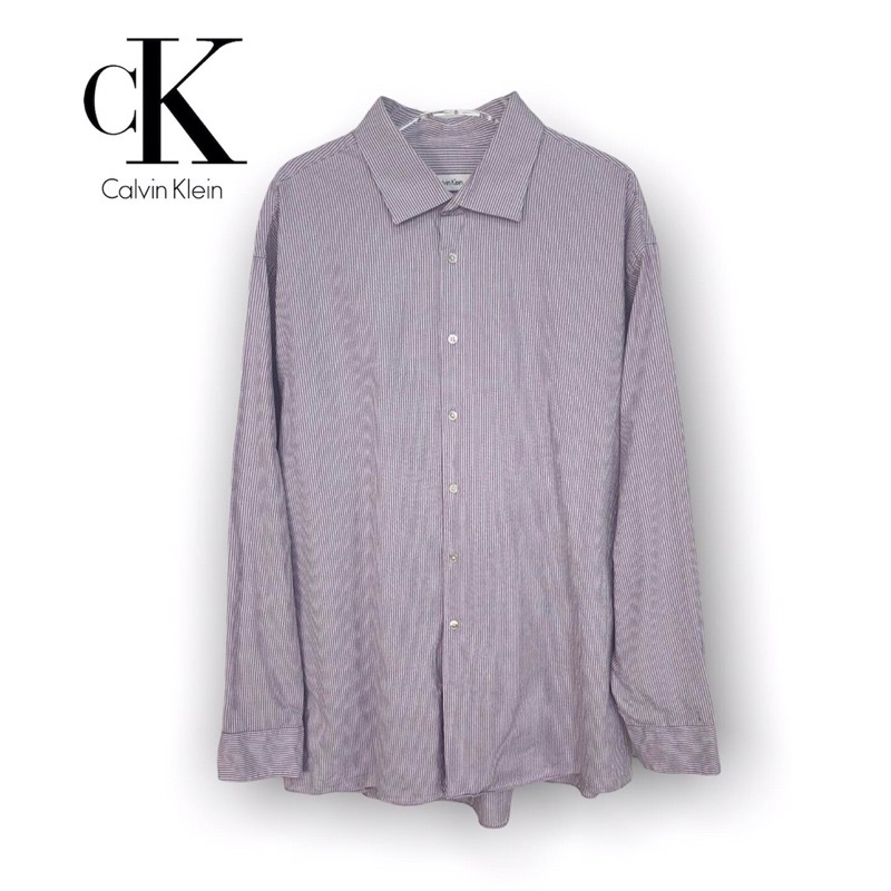 ❌sold❌Used in good condition Long Sleeve Button-Downs Clavin Klein regular fit-port normal 100% cott