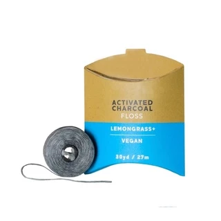 drTung's Activated Charcoal Floss | ไหมขัดฟัน ผสมชาร์โคล ช่วยดูดคราบสกปรกระหว่างใช้