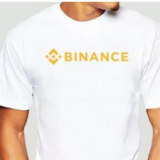 เสื้อยืด Bitcoin เสื้อยืด Binance โลโก้ Crypto สกุลเงินอิเล็กทรอนิกส์เงินสดใหม่เสื้อT เสื้อลำลองผ้าฝ้าย