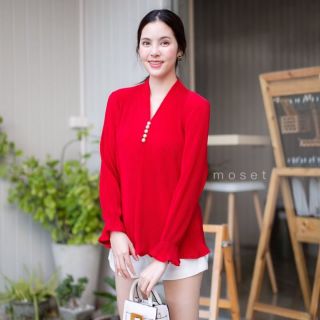 เสื้ออัดพลีทเนื้อนิ่มใส่สบาย