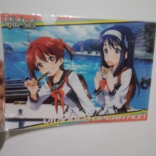 แฟ้ม A4 หนูน้อยผมแดงปฏิบัติการ (Vividred Operation) Anime Cartoon Japan