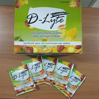 {พร้อมส่ง} เครื่องดื่มวิตามิน+เกลือแร่ D-Lyte 1เซ็ต : 5ซอง ช่วยเวลานอนพักผ่อนไม่พอ อ่อนเพลีย ช่วยให้สดชื่น ดื่มง่ายสะดวก