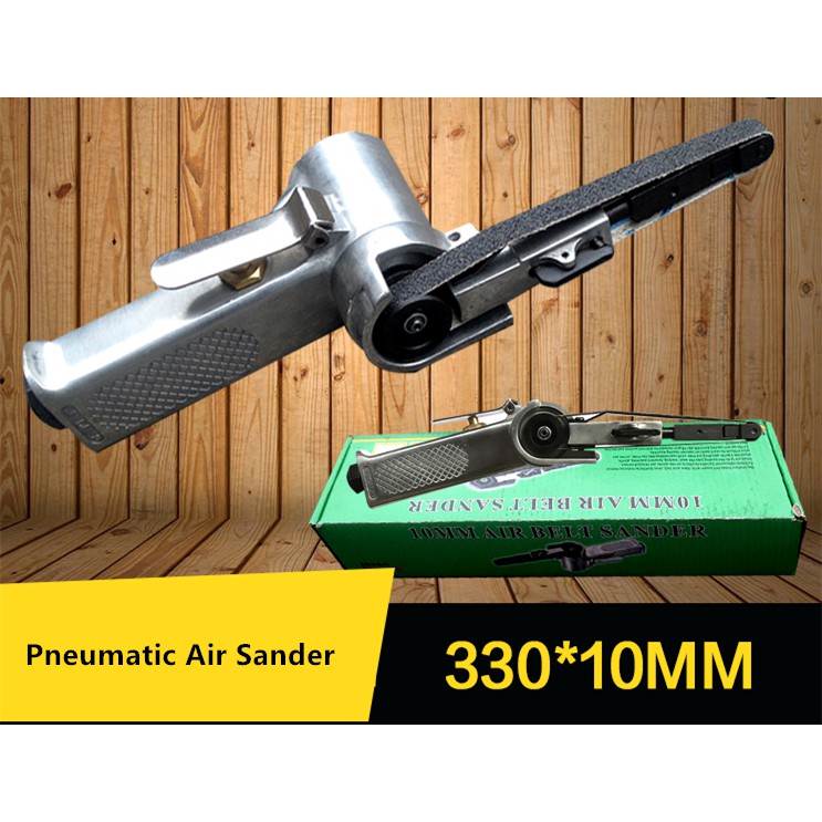 3/8 'Air Belt Sander 10x330mm เครื่องเจียร์ด้วยสายพานทรายสำหรับเครื่องขัด Air Compressor Sanding Pneuma