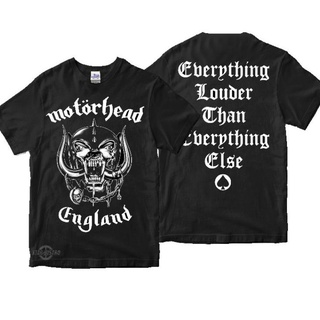 Kaos motorhead - เสื้อยืดพรีเมี่ยม พิมพ์ลาย EVERYTHING LOUDER kaos band