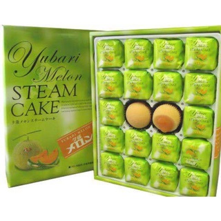 YUBARI MELON STEAM CAKE 20pcs  เค้กเมล่อนของฝากขึ้นชื่อจากฮอกไกโด