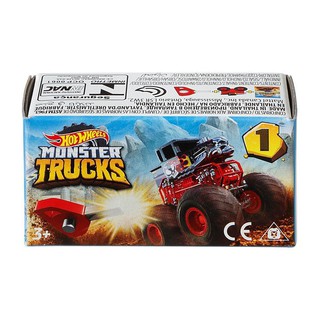 Hot Wheels Monster Trucks Mini Collection GBR24 CH (only 1 car) รถของเล่น มินิ คอลเลคชั่น โมเดลรถ พาหนะจำลอง คละแบบ