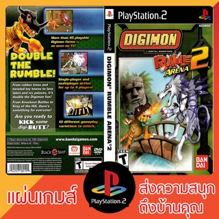 แผ่นเกมส์ PS2 : Digimon Rumble Arena 2 [USA]