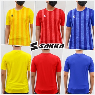 ขายส่ง แพ็ค 10 ตัว เสื้อกีฬาลายทาง Sakka SKS22004  ฺBASIC22