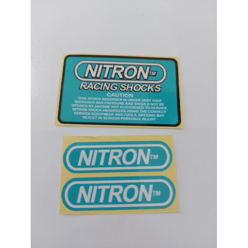 สติ๊กเกอร์ NITRON SHOCK