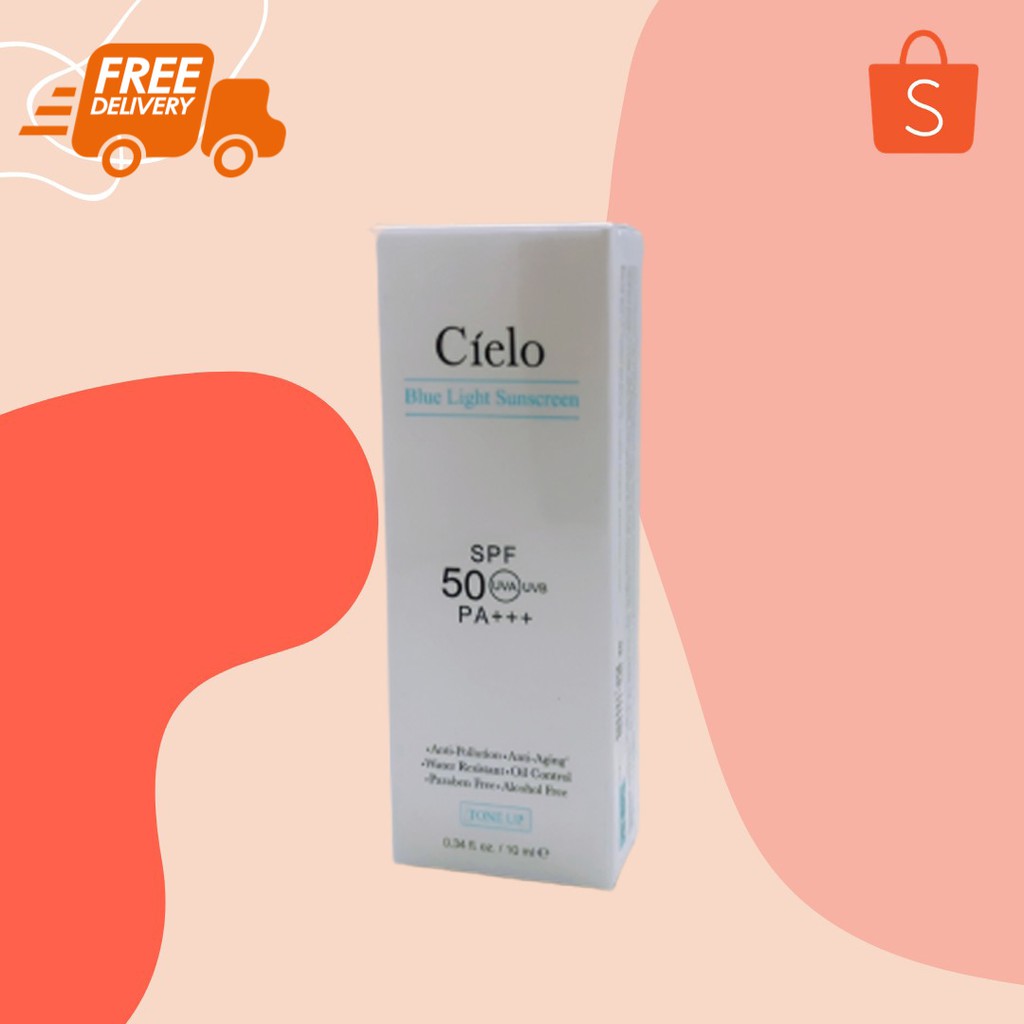 cielo blue light sunscreen SPF50 PA+++ กันแดดเซียโล่
