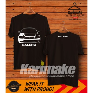 เสื้อยืด พิมพ์ลายรถยนต์ Suzuki Balenoสามารถปรับแต่งได้