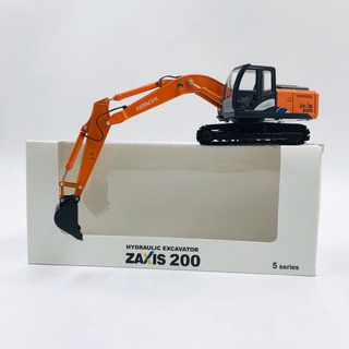 โมเดลรถขุดจําลอง แบบโลหะผสม ของแท้จากโรงงาน สําหรับ HlTACHl Hitachi ZAXIS200-5