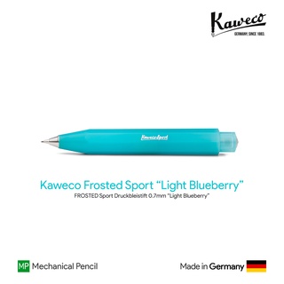 Kaweco Frosted Sport "Light Blueberry" 0.7mm Push Pencil - ดินสอกดคาเวโก้ฟรอสต์สปอร์ต สีบลูเบอร์รี่อ่อน