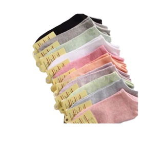 โปรโมชั่น : ซื้อ 1คู่ แถม 1คู่  เลือกสีได้ ถุงเท้าญี่ปุ่น ใส่ได้ทั้งหญิง-ชาย