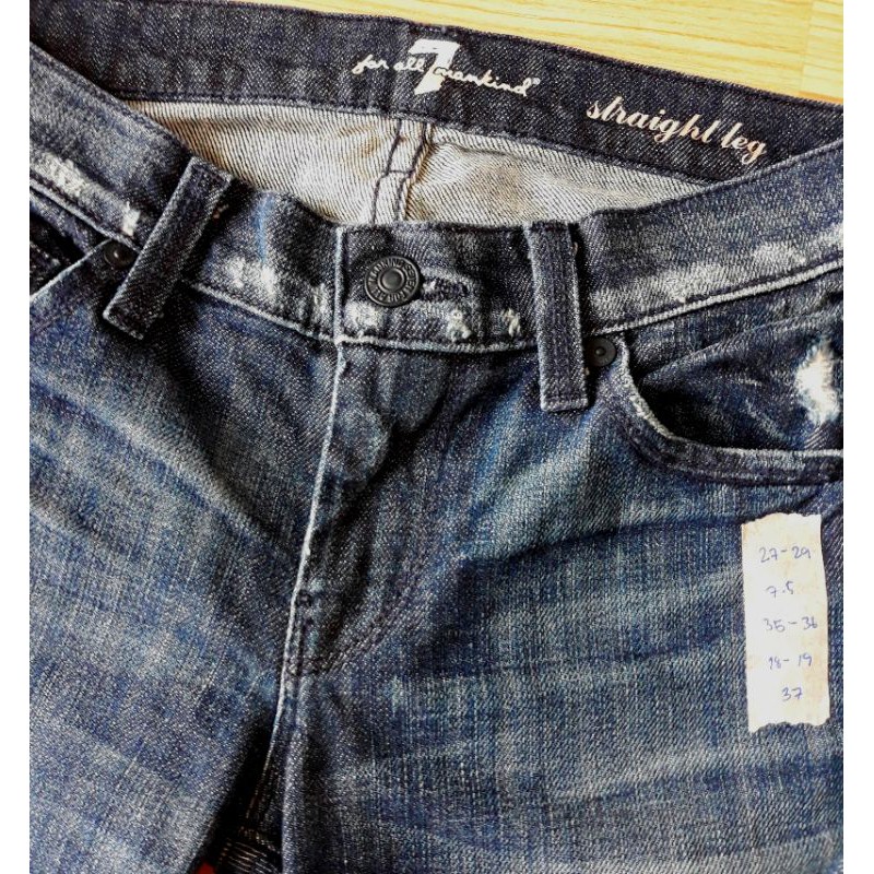 7 for all mankind 189บาท ส่งฟรีJ&T