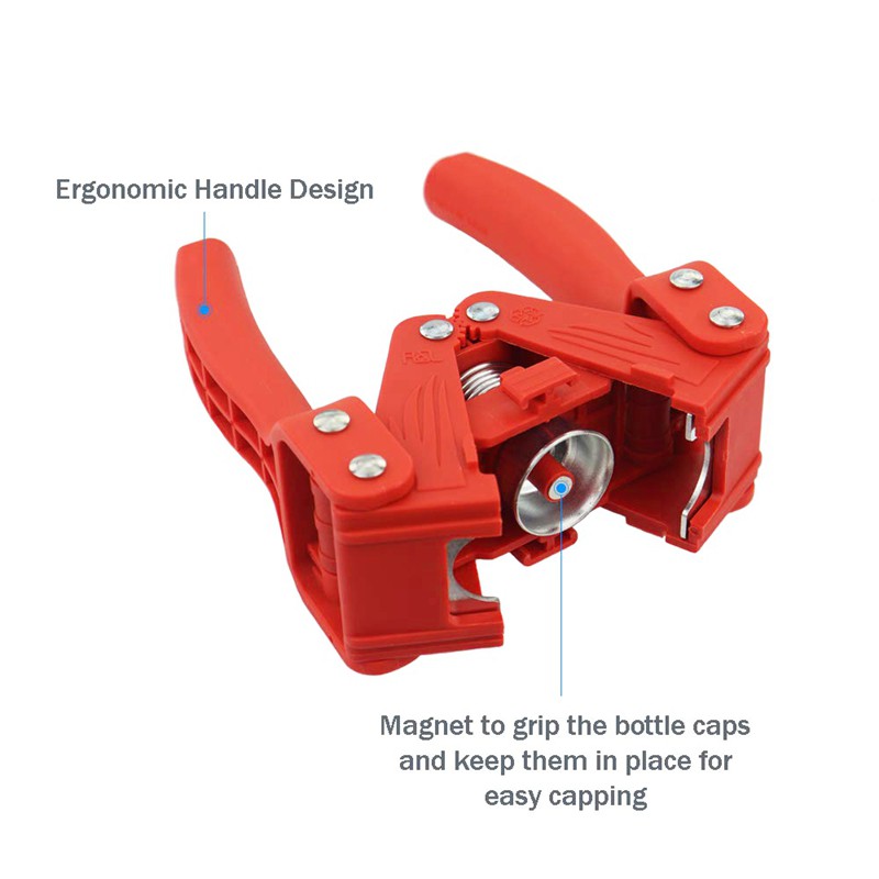 Manual Capper Bottle Sealer Brew Beer Making or Glass Bottles eukbu