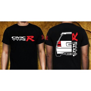 tshirtเสื้อยืดคอกลมฤดูร้อนเสื้อยืด พิมพ์ลายรถยนต์ Civic Type R Ek9 สไตล์ญี่ปุ่น คลาสสิก ไซซ์ XS S M L XL XXL 3XL 4XL 5XL