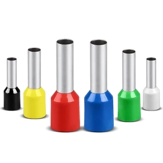 ขั้วต่อสายไฟ E1008 E0508 E1508 E2508 E4012 e6012 6 สี