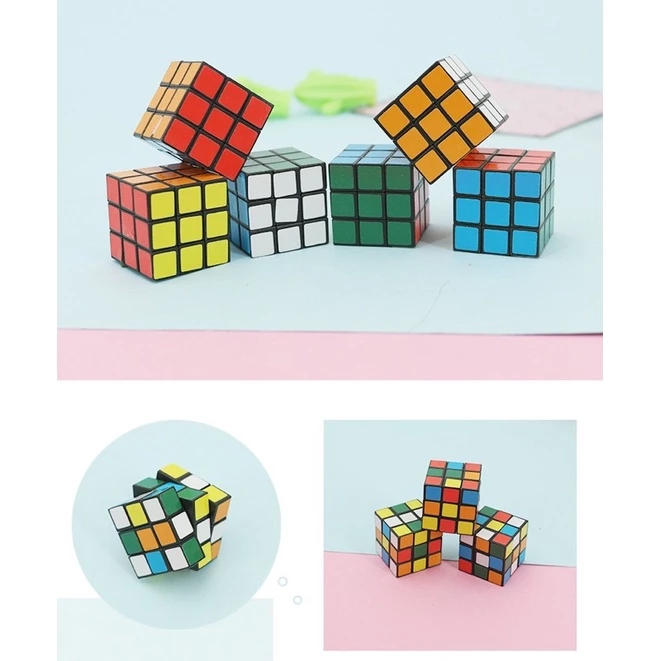 รูบิดจิ๋ว 2.9*2.9cm รูบิดเด็ก ของเล่นฝึกสมอง ของเล่นรูบิด thumbnail 4