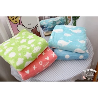 ราคาโปร!!! ผ้าเช็ดตัวเด็กแรกเกิด-ผู้ใหญ่ Super Duper Soft Baby Towel BABYBOX