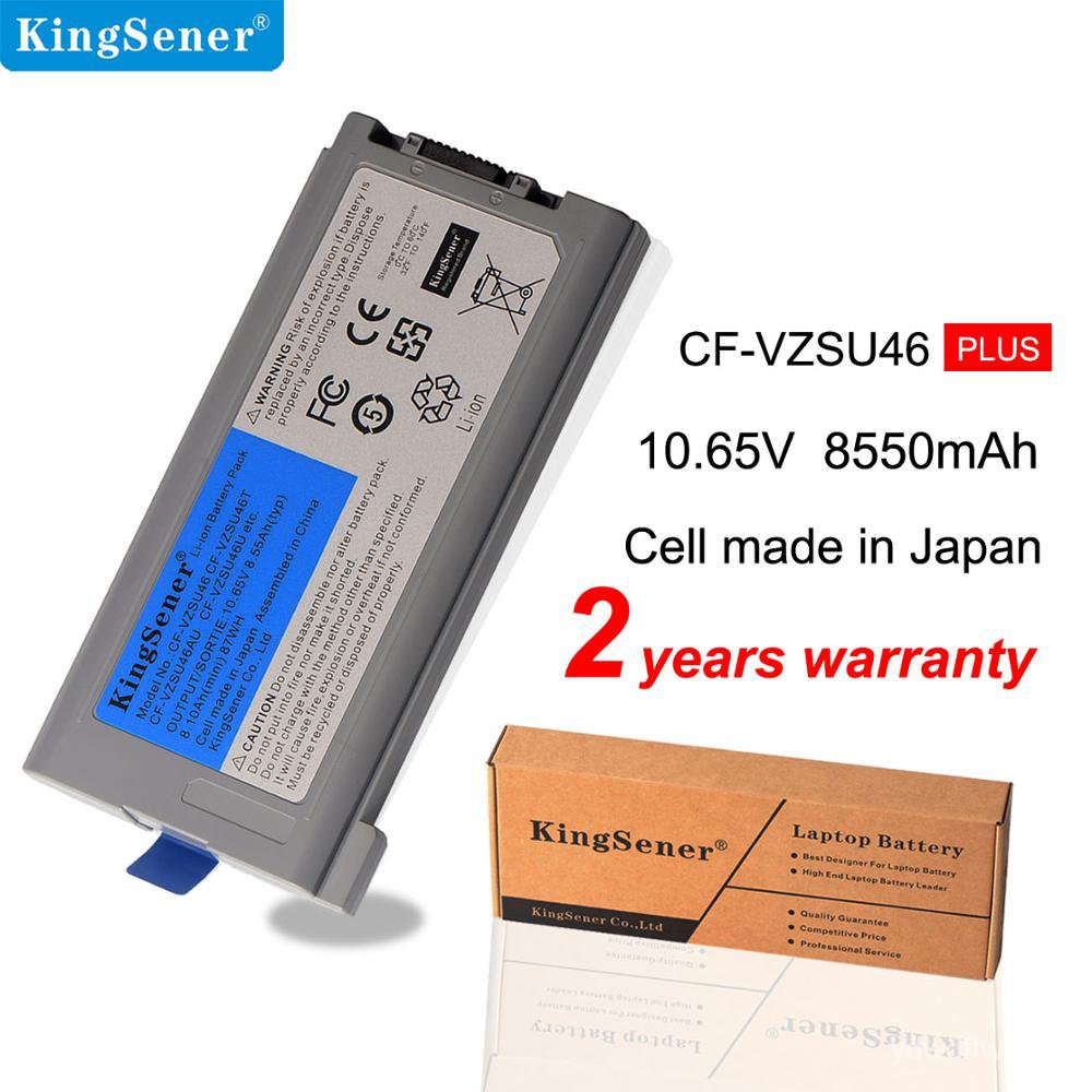 KingSener 10.65V 8550mAh แบตเตอรี่แล็ปท็อป CF-VZSU46 สำหรับ Panasonic Toughbook CF-30 CF-31 CF-53 CF