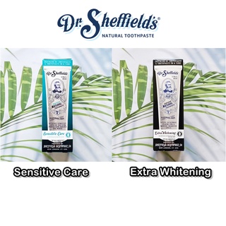 72% Sale!!! EXP: 11/2022 ดร.เชฟฟิลด์ ยาสีฟันธรรมชาติ Certified Natural Toothpaste 141g (Dr.Sheffield’s®)